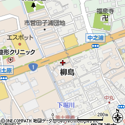 静岡県富士市川成島191周辺の地図