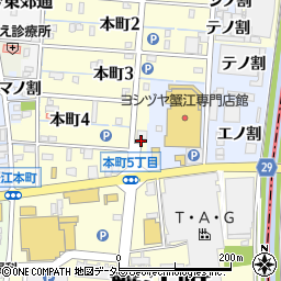 株式会社矢木楽器　ヤマハＰＡＬＳカニエ本町センター周辺の地図