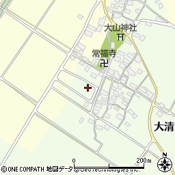 滋賀県東近江市大清水町752-10周辺の地図
