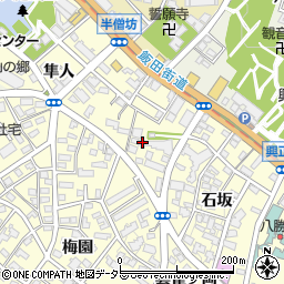 愛知県名古屋市昭和区広路町石坂38-6周辺の地図