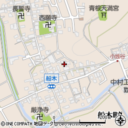 滋賀県近江八幡市船木町1048周辺の地図