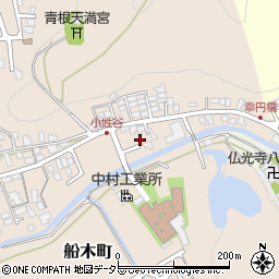 滋賀県近江八幡市船木町1117-7周辺の地図