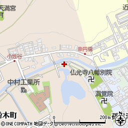 滋賀県近江八幡市船木町2-8周辺の地図