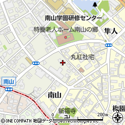 愛知県名古屋市昭和区南山町6周辺の地図