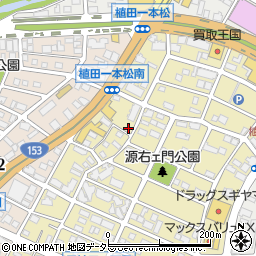 愛知県名古屋市天白区元植田1丁目1304周辺の地図