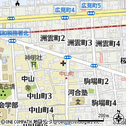 ハーモニアス桜山周辺の地図