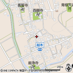 滋賀県近江八幡市船木町1036周辺の地図