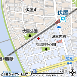 愛知県名古屋市中川区助光1丁目1304周辺の地図