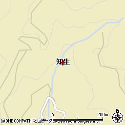 愛知県設楽町（北設楽郡）八橋（知生）周辺の地図