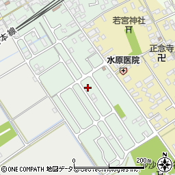 滋賀県近江八幡市安土町常楽寺38-38周辺の地図
