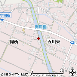 愛知県愛西市大井町同所271周辺の地図