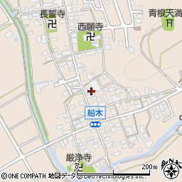 滋賀県近江八幡市船木町1035周辺の地図