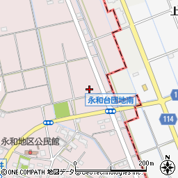 愛知県愛西市大井町石池周辺の地図