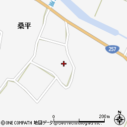 愛知県北設楽郡設楽町東納庫前周辺の地図