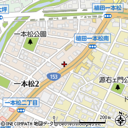 中京銀行植田支店 ＡＴＭ周辺の地図