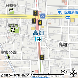 高畑駅 愛知県名古屋市中川区 駅 路線図から地図を検索 マピオン