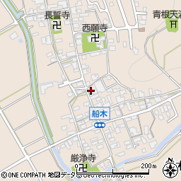 滋賀県近江八幡市船木町1034周辺の地図