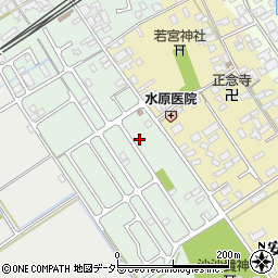 滋賀県近江八幡市安土町常楽寺38-62周辺の地図