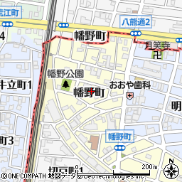 愛知県名古屋市熱田区幡野町周辺の地図
