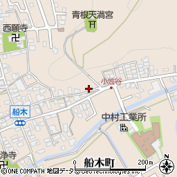 滋賀県近江八幡市船木町1200周辺の地図