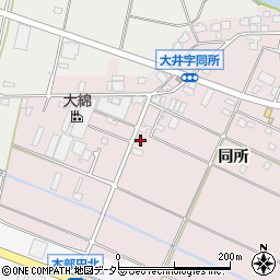 愛知県愛西市大井町同所216周辺の地図