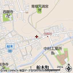 滋賀県近江八幡市船木町1210周辺の地図