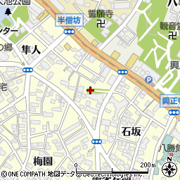 愛知県名古屋市昭和区広路町石坂79-3周辺の地図