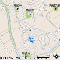 滋賀県近江八幡市船木町1039周辺の地図