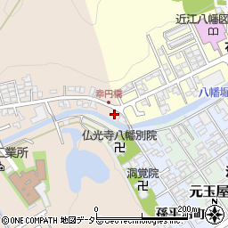 滋賀県近江八幡市船木町1128周辺の地図