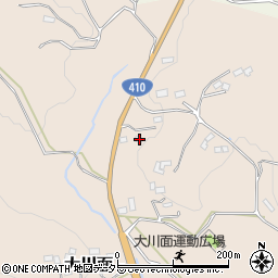 千葉県鴨川市大川面89周辺の地図