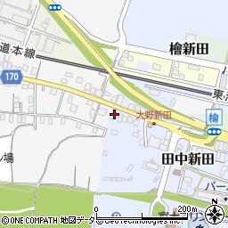 静岡県富士市田中新田173周辺の地図