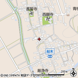 滋賀県近江八幡市船木町1266周辺の地図