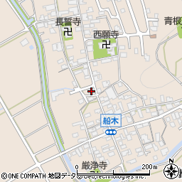 滋賀県近江八幡市船木町1268周辺の地図