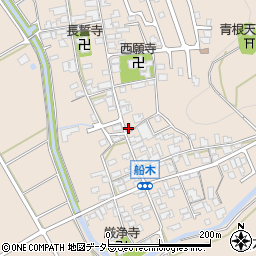 滋賀県近江八幡市船木町1267周辺の地図