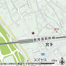 静岡県富士市宮下137-8周辺の地図
