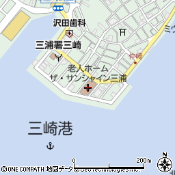 老人ホームザ・サンシャイン三浦周辺の地図