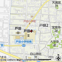 名古屋市立戸田小学校周辺の地図