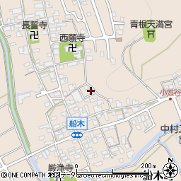 滋賀県近江八幡市船木町1043周辺の地図