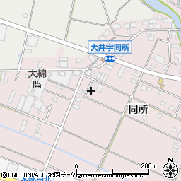愛知県愛西市大井町同所221周辺の地図