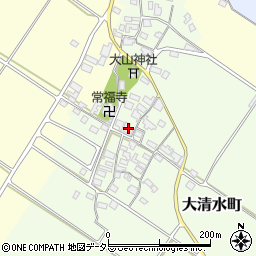 滋賀県東近江市大清水町312周辺の地図