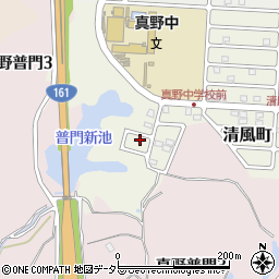 滋賀県大津市清風町27-5周辺の地図