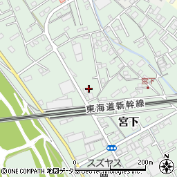 静岡県富士市宮下137-9周辺の地図