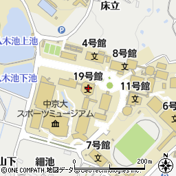 愛知県豊田市貝津町床立101周辺の地図
