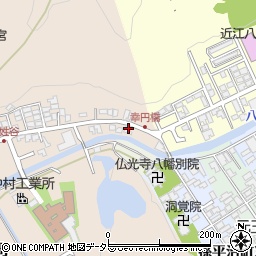 滋賀県近江八幡市船木町1127周辺の地図