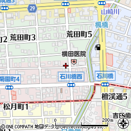 豊自動車社員寮周辺の地図