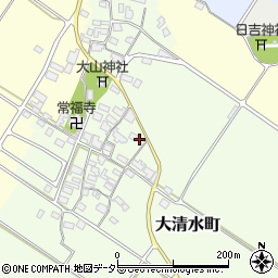 滋賀県東近江市大清水町303周辺の地図