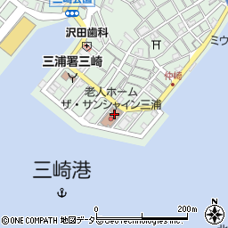ツクイ・サンシャイン三浦周辺の地図