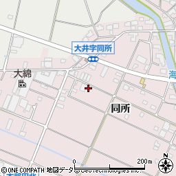 愛知県愛西市大井町同所225周辺の地図