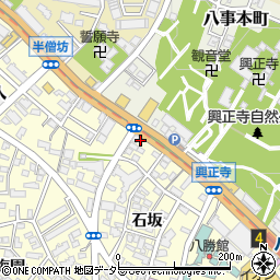 愛知県名古屋市昭和区広路町石坂50周辺の地図