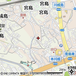 静岡県富士市川成島723-2周辺の地図